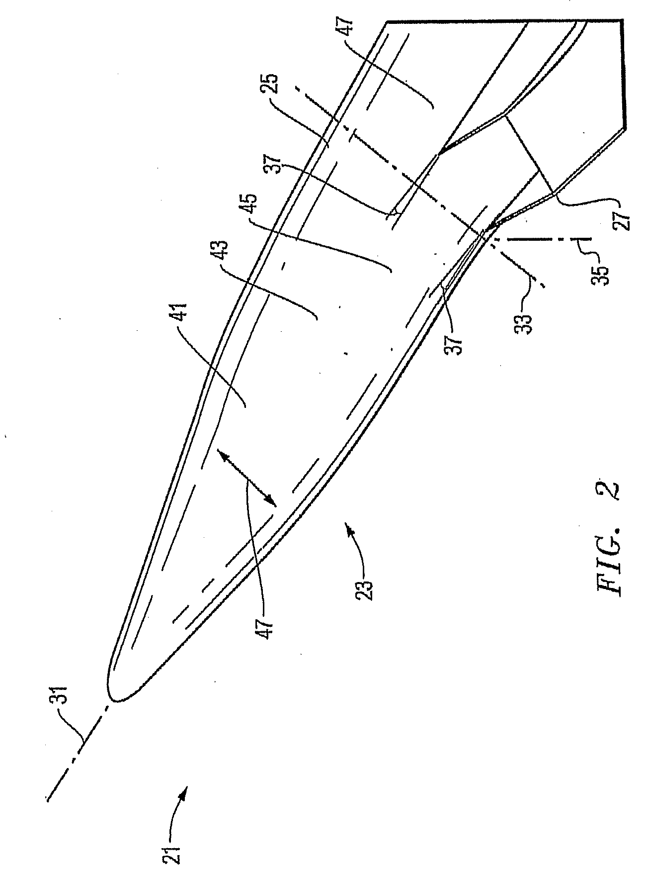 Apparatus and method for processing airflow with flowfield molded hypersonic inlet