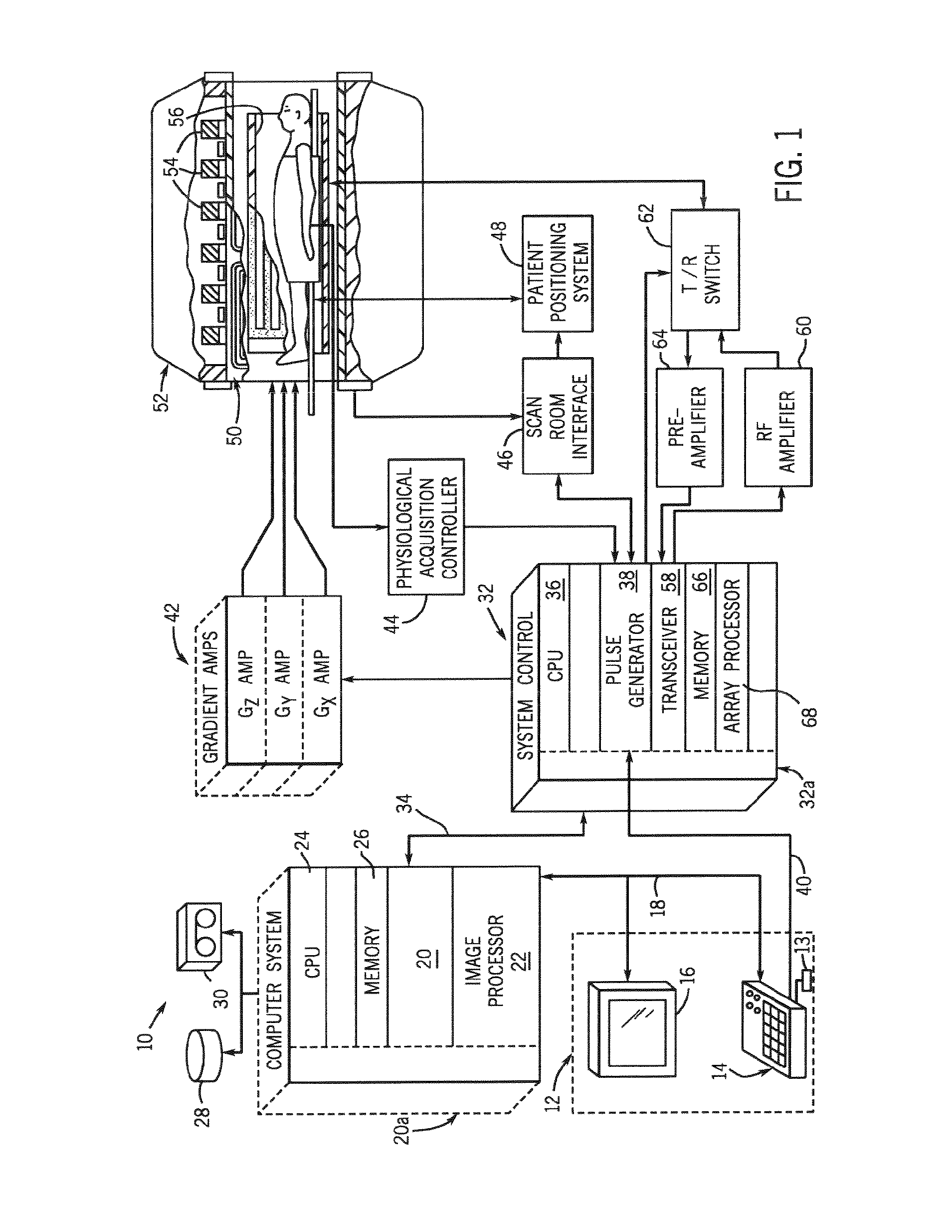 Method and apparatus for breath-held mr data acquisition using interleaved acquisition