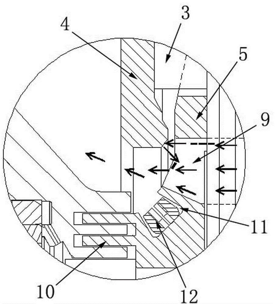 Compact-type rotor structure with rotor wind path