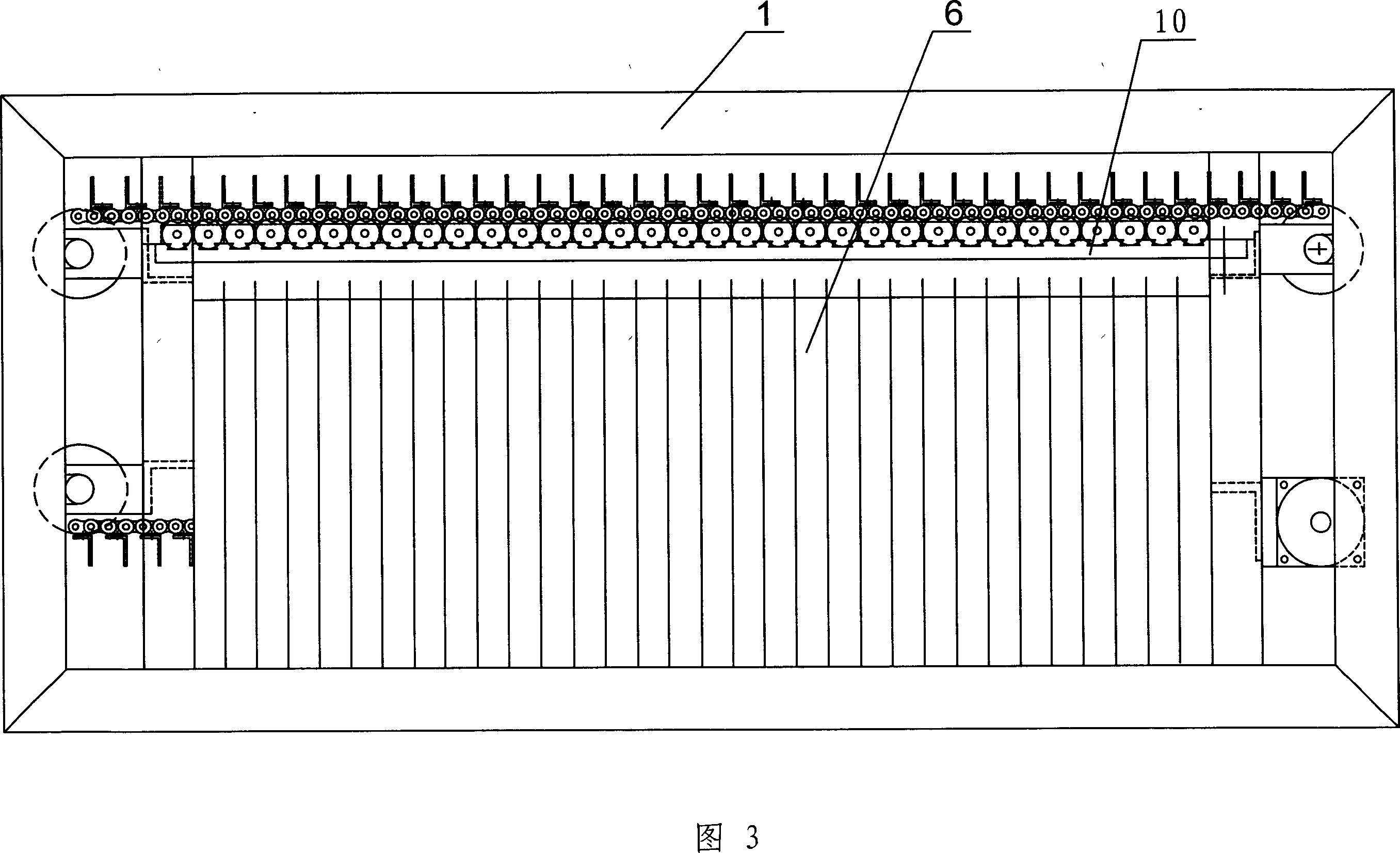 Bearing channel automatic sorting linear transport mechanism