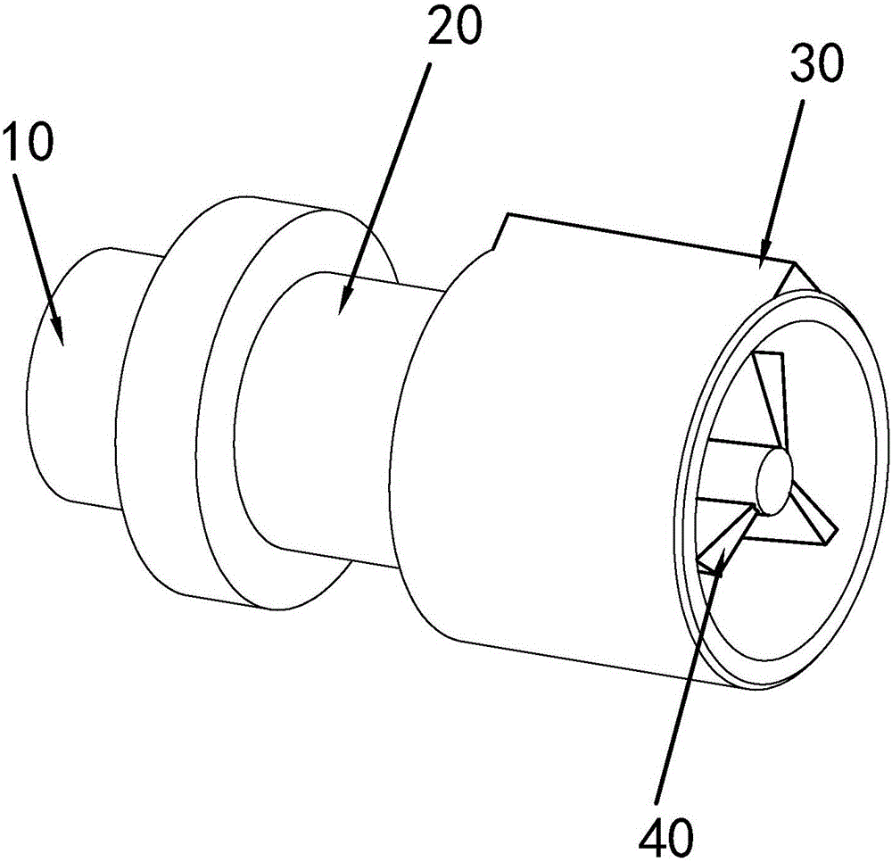 Water flow switch of washing machine water treatment device