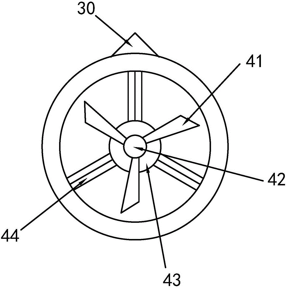 Water flow switch of washing machine water treatment device