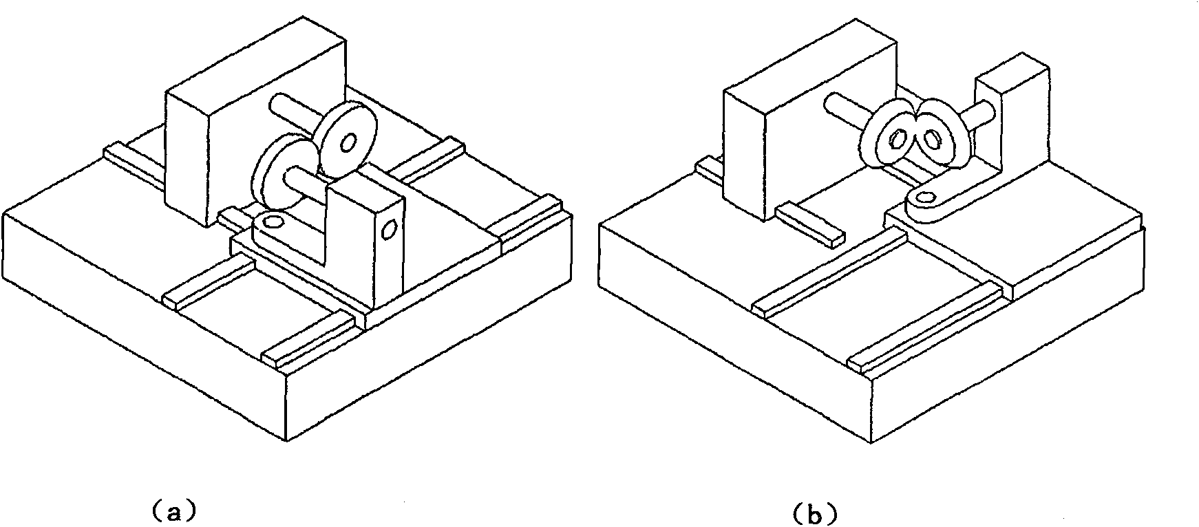 Toothed wheel single flank engagement measuring apparatus and method