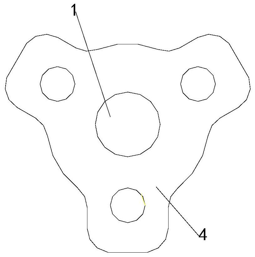 An anti-floating device and equipment for equipment in a microgravity environment