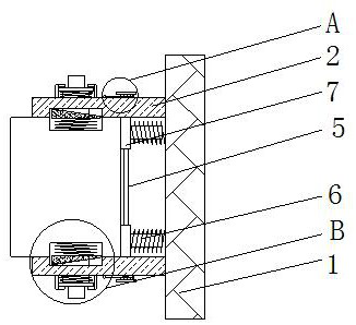 Intelligent circuit breaker with novel temperature acquisition structure