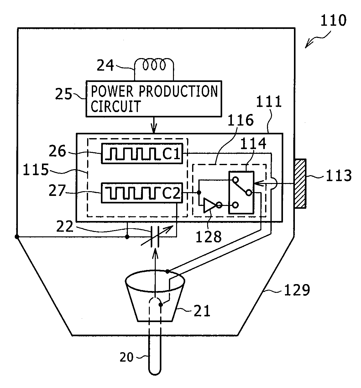 Pointer, position detection apparatus and position detection method