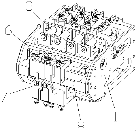 Suction nozzle mechanism for polaroid gluing optical cement assembling