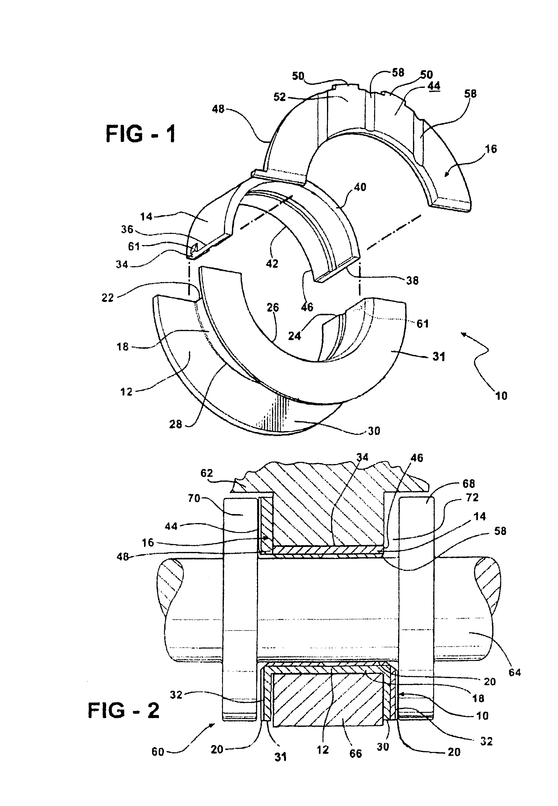 Thrust bearing assembly