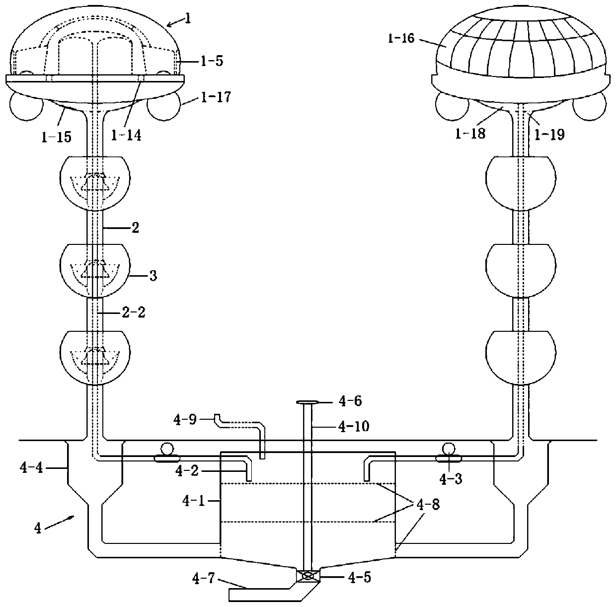 A street lamp capable of electrostatically hydroponic plants and electrostatically purifying air
