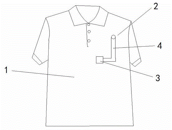 Garment with cellphone carrier and made of tighter fabric