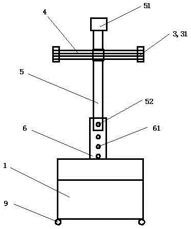 Automatic glue-pouring machine