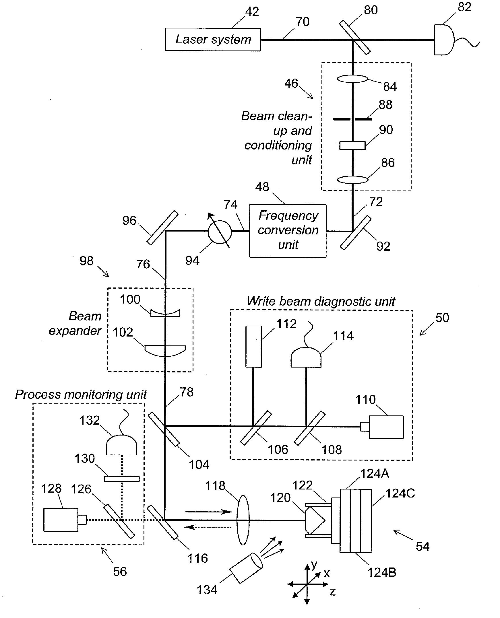 Method and system for laser marking in the volume of gemstones such as diamonds