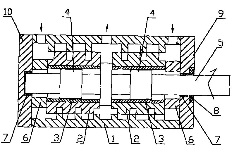 Design method of double-rotor internal-rotation constant pressure pump