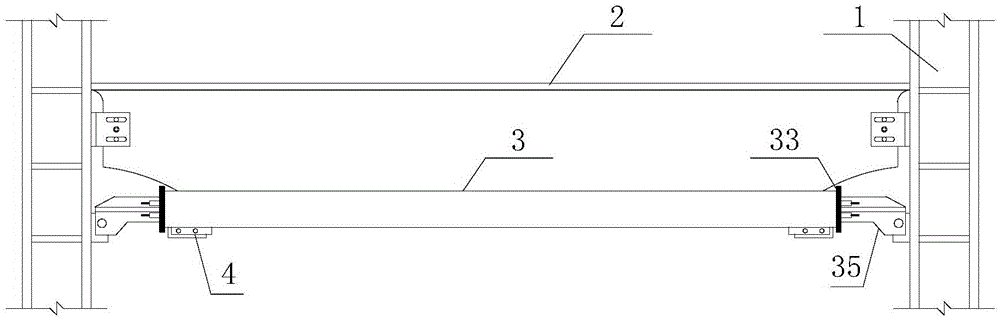 A post-tensioned self-centering steel frame structure