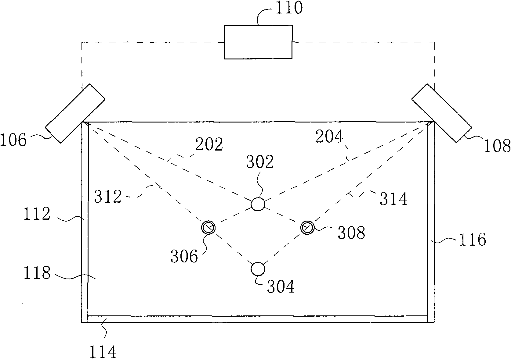 Touch-control system and method for touch detection