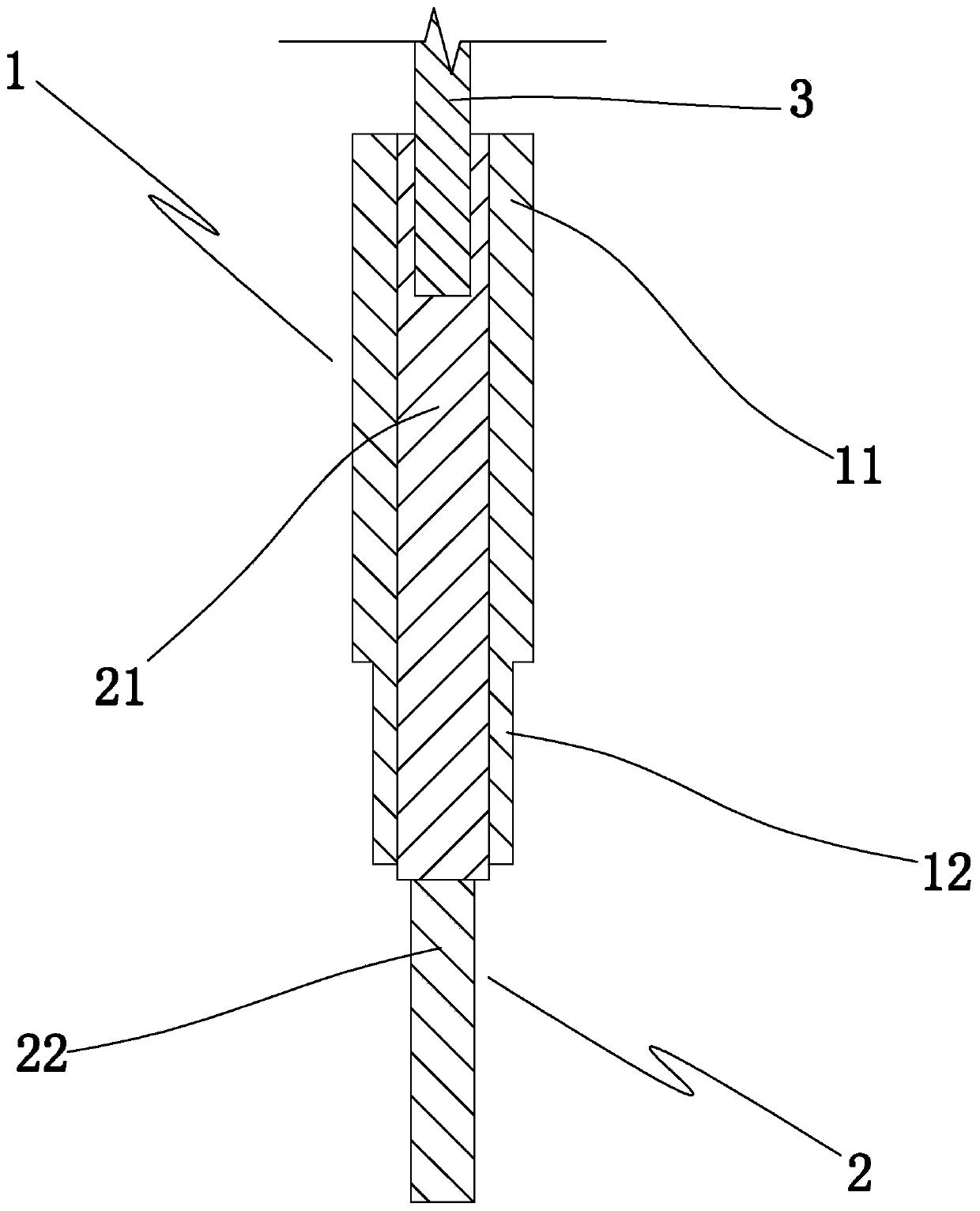 A protection verification test wiring structure