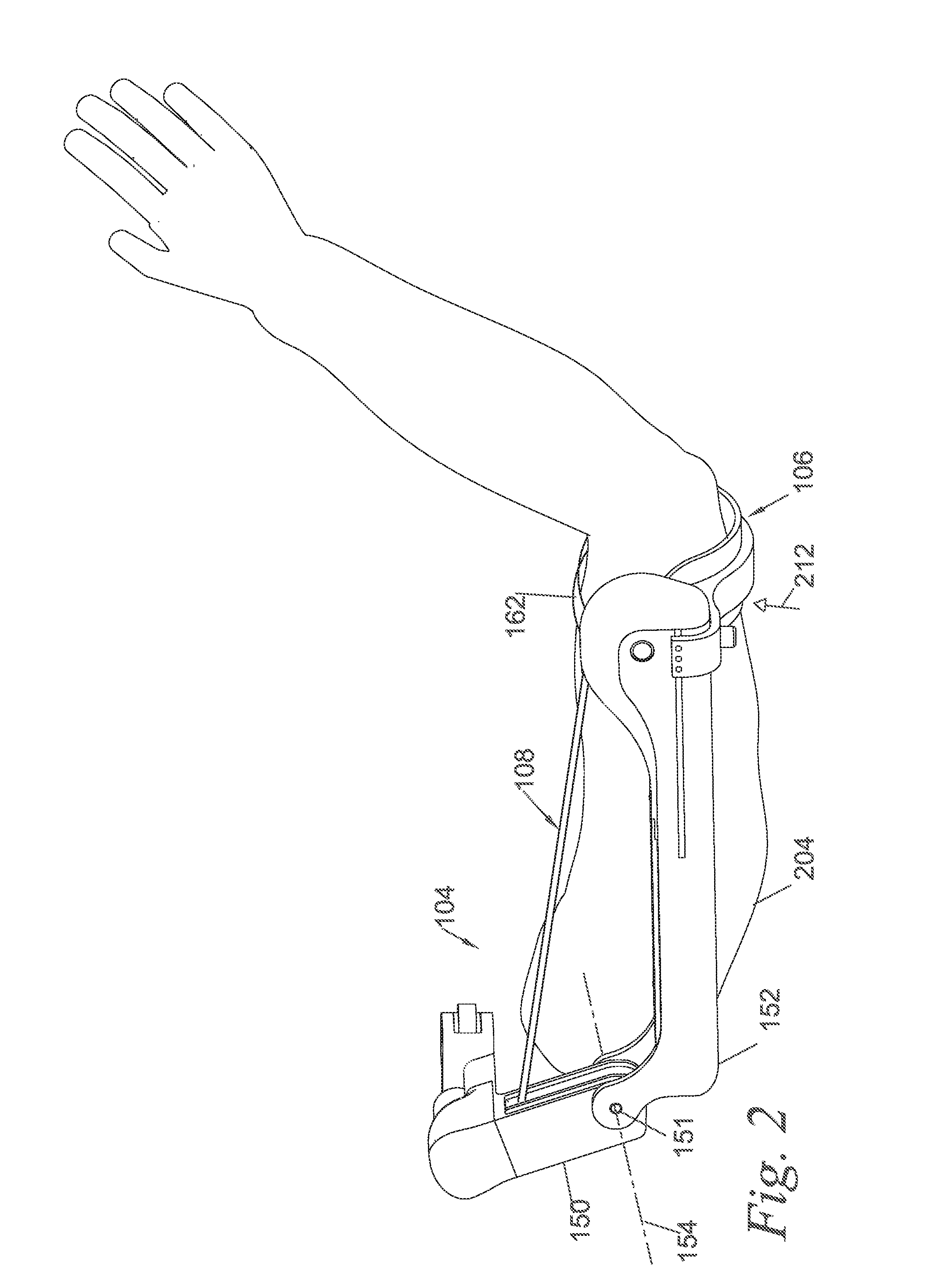 Method and apparatus for human arm supporting exoskeleton