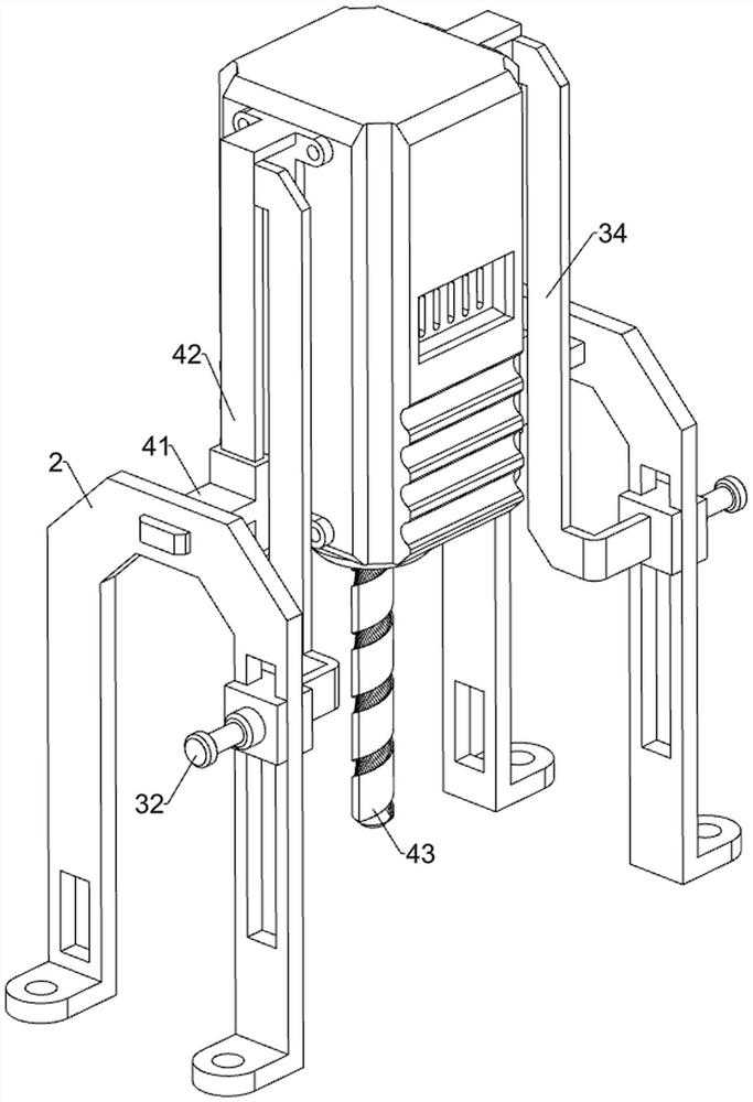 Punching equipment for connector