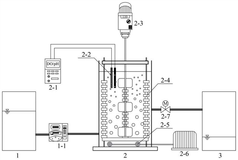 Method and device for realizing advanced nitrogen and phosphorus removal of low-carbon-nitrogen-ratio domestic sewage by adopting step-feed double-short-range anaerobic ammonia oxidation process