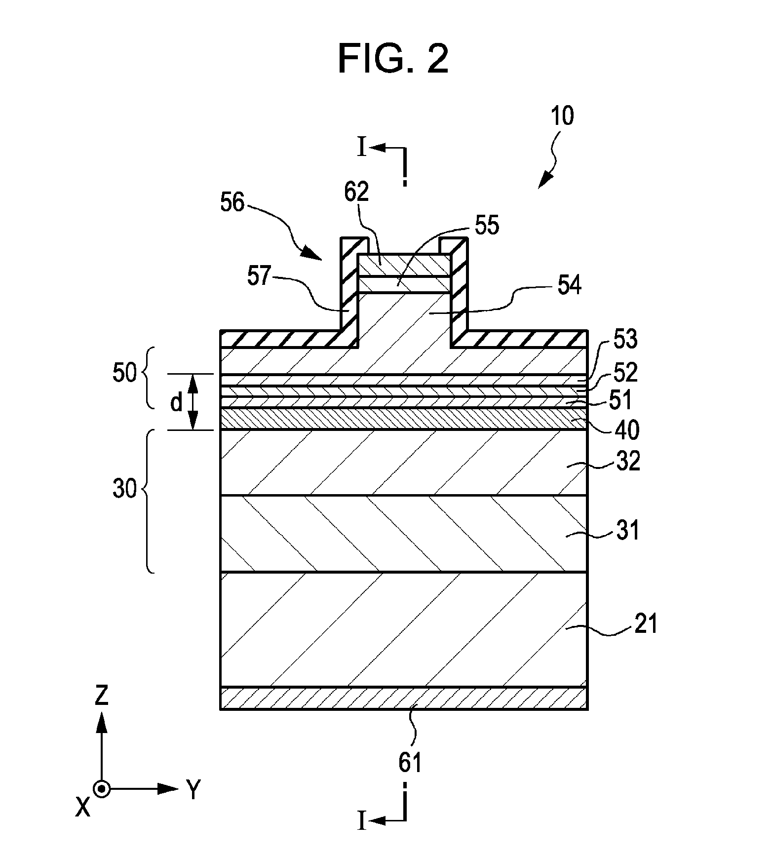 Bi-section semiconductor laser device, method for manufacturing the same, and method for driving the same