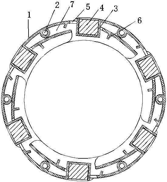Spin-drying device and application method