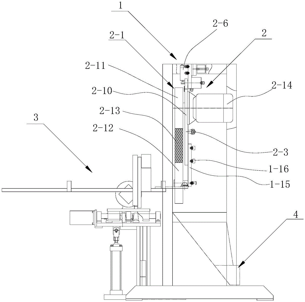 Pipe and column part butt weld polishing machine