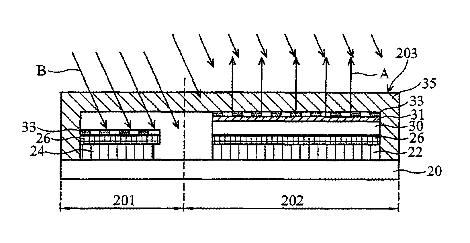 System for displaying images including active-matrix organic light emission display