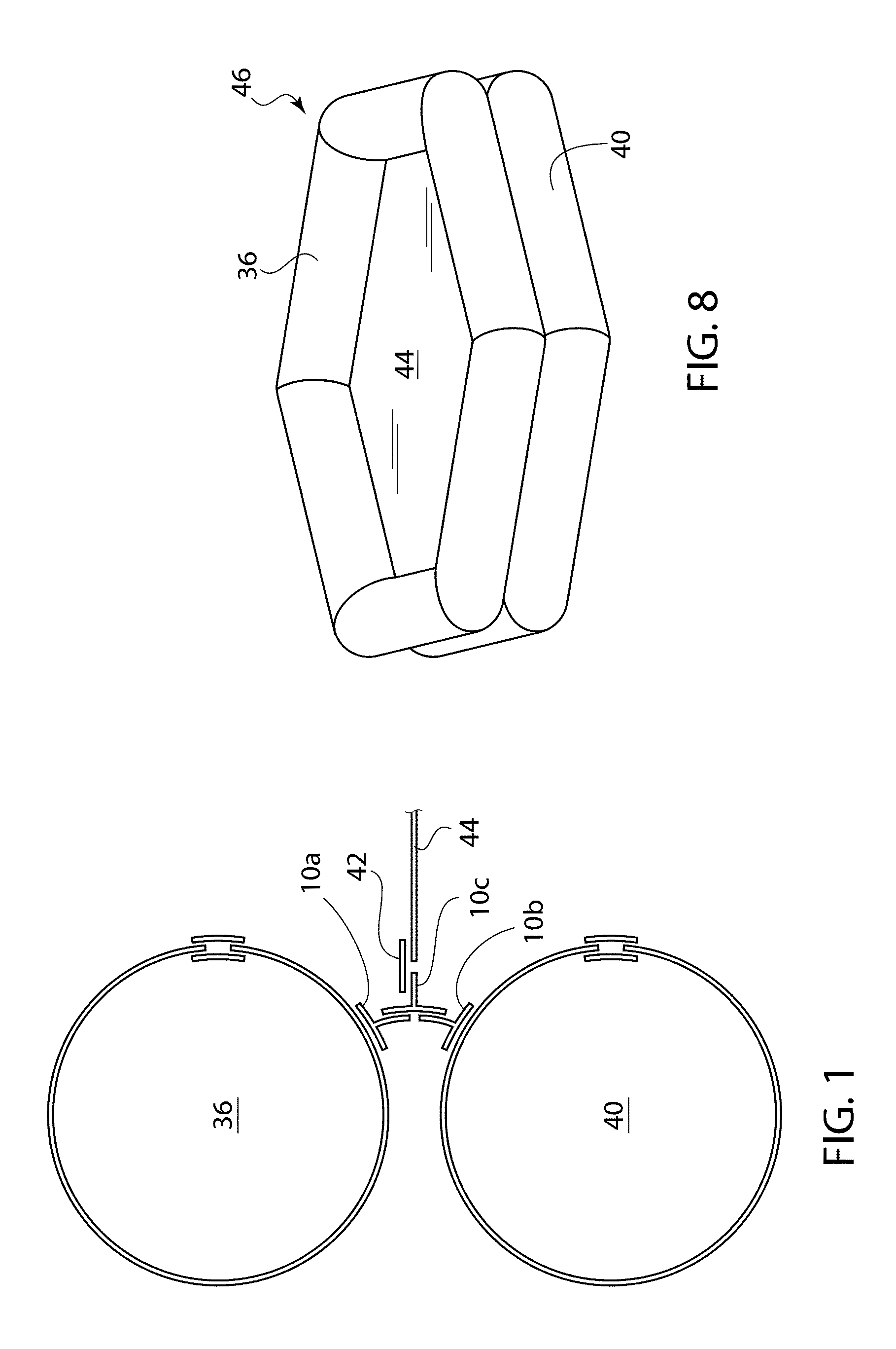 Raft assembly components and methods