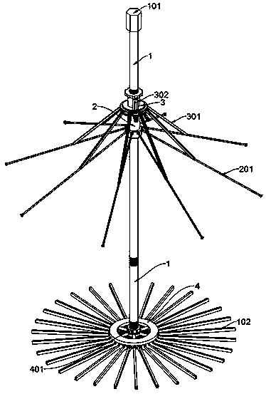 Safety anti-falling device for building engineering