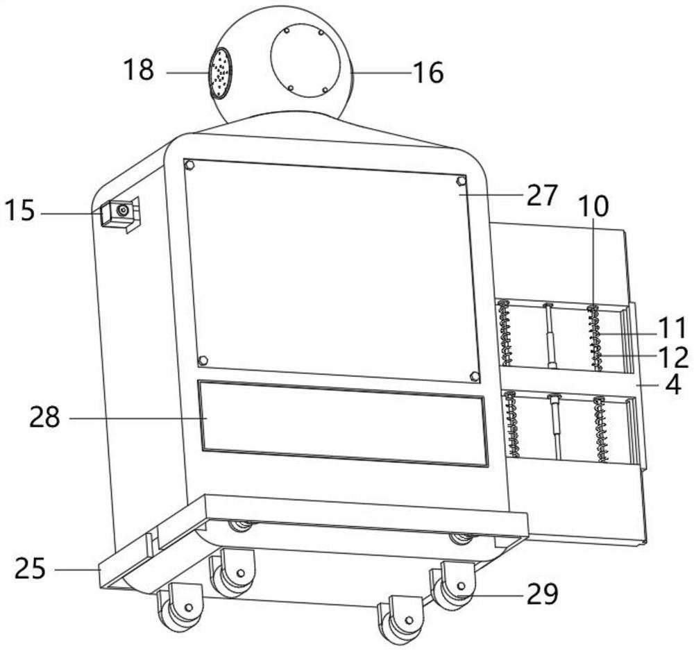 Situation display robot for education