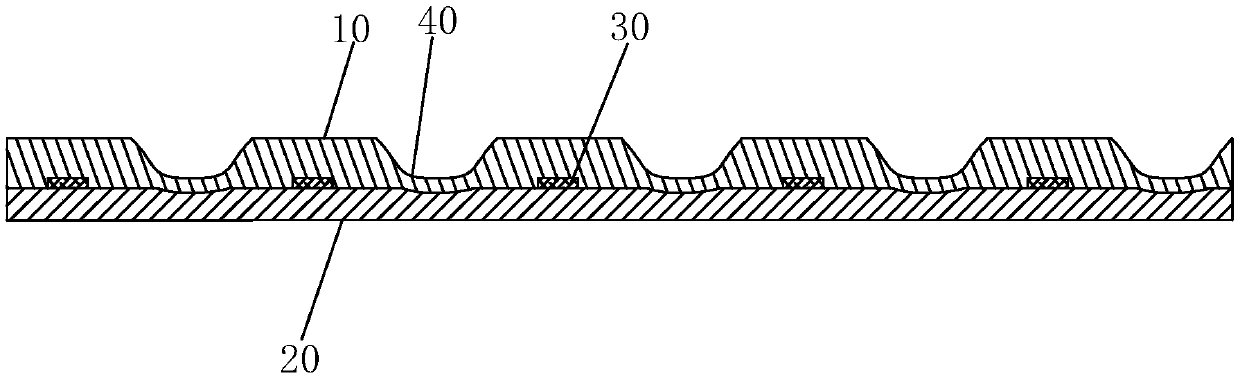 Composite non-woven fabric and printing pressing method thereof