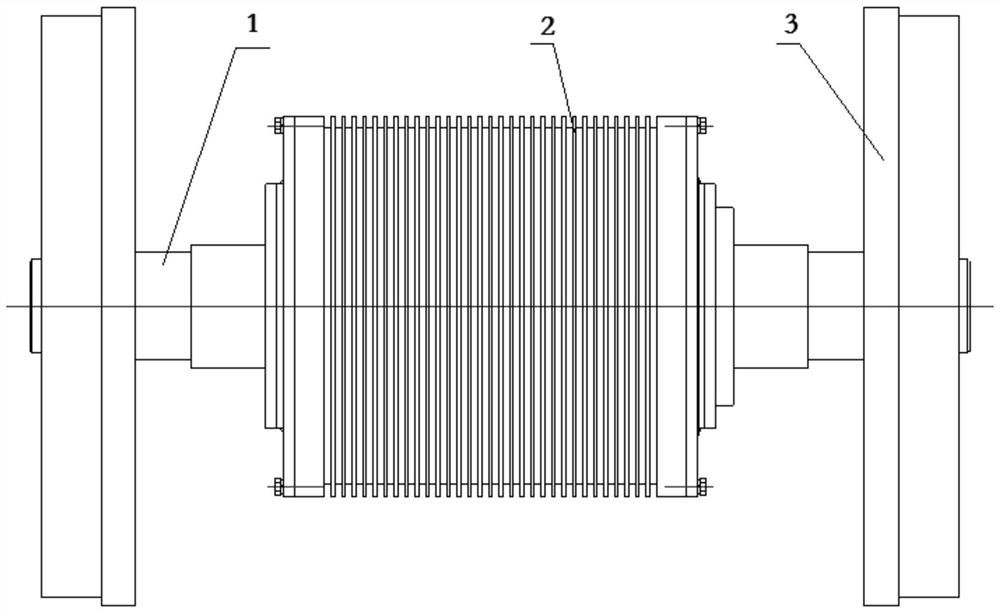 Driving structure of electric locomotive