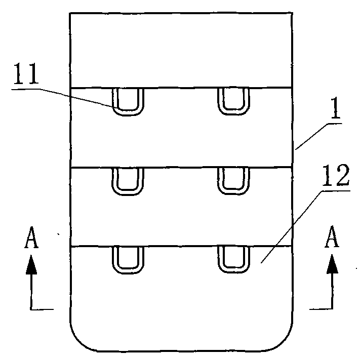 Comfortable using underwear interconnecting fastener and method of processing the same