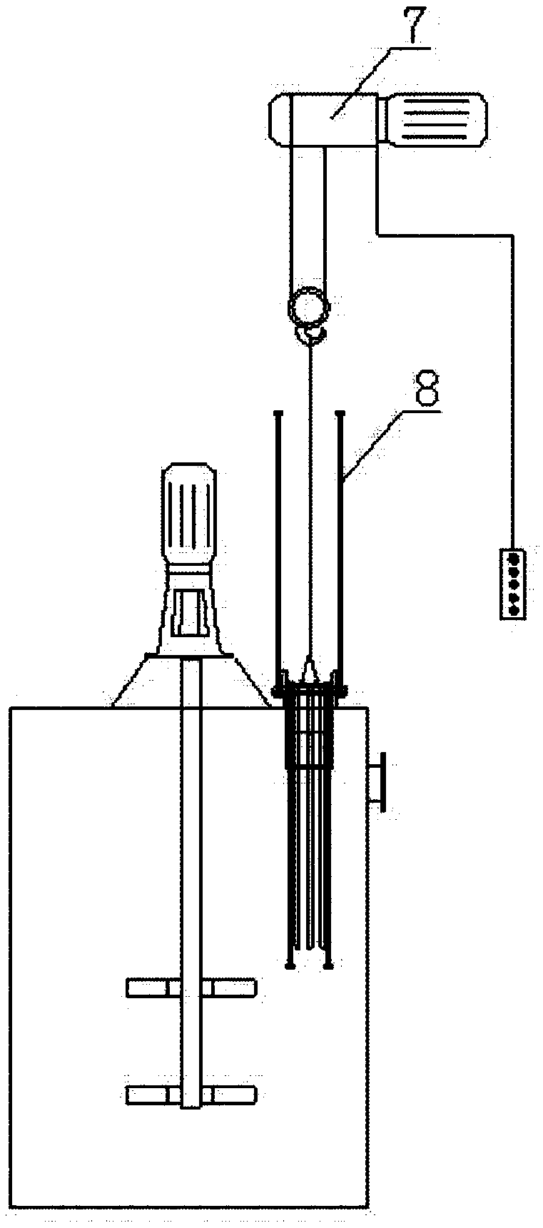 Wet process deironing equipment and method for electrolytic manganese dioxide