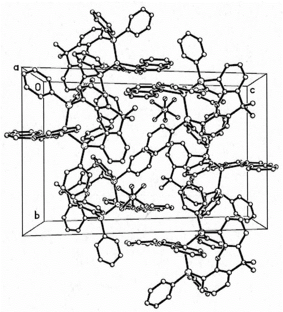 A benzoxazolylquinoline-based Cun2p2 orange phosphorescent material