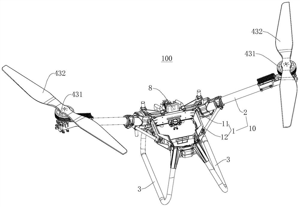 Fuselage assembly for unmanned aerial vehicle and unmanned aerial vehicle with fuselage assembly