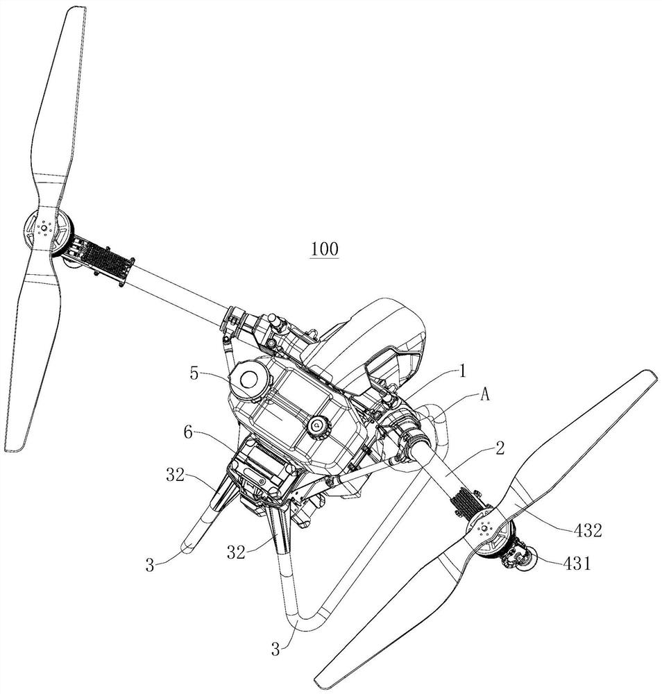 Fuselage assembly for unmanned aerial vehicle and unmanned aerial vehicle with fuselage assembly