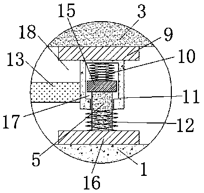 Excavator cab with shock absorption function