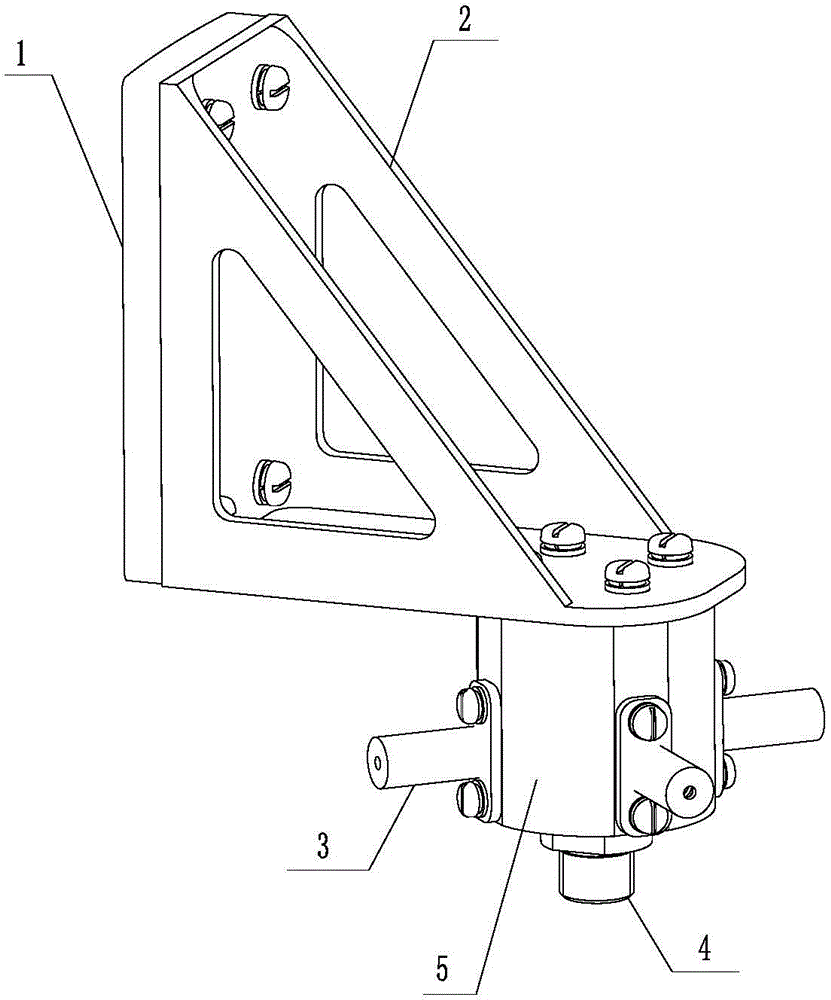 Three-directional self-adapted connection device for axial separation of aircraft fairing