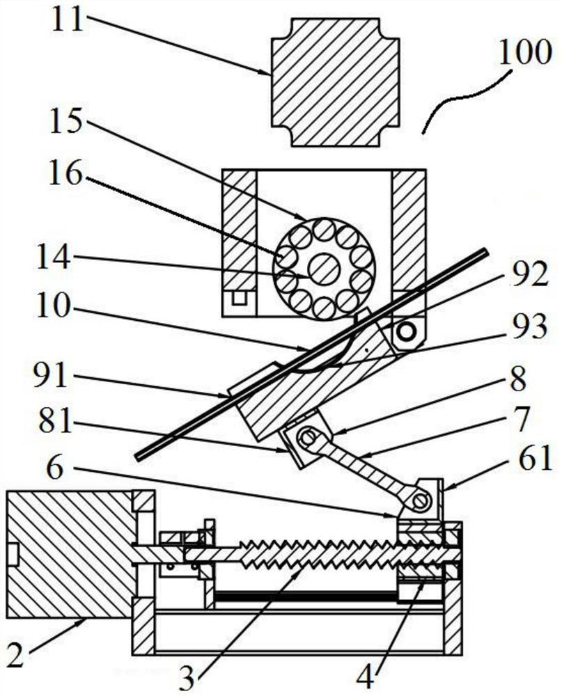 Multi-channel peristaltic pump capable of automatically releasing pressure