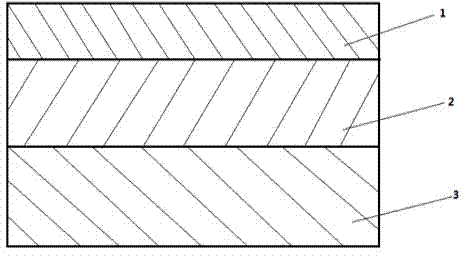 Heat dissipation material for air cooling tubes and preparation method thereof