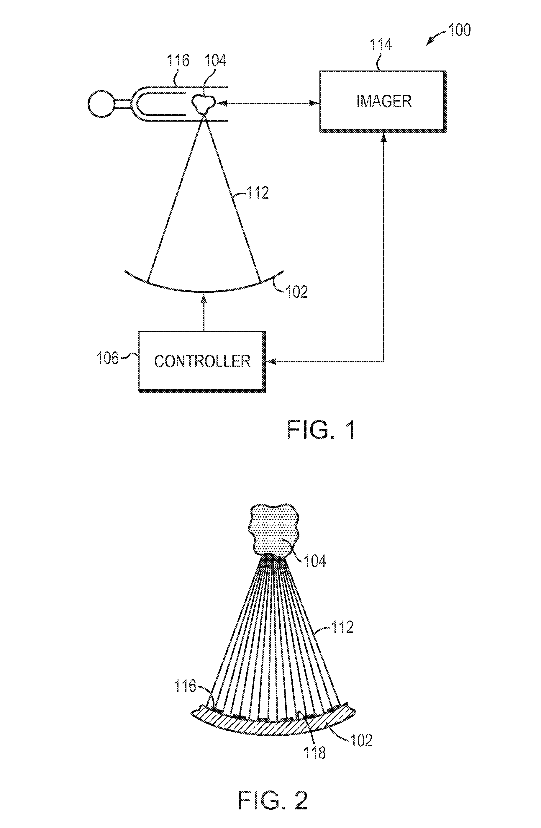Focused ultrasound system with far field tail suppression