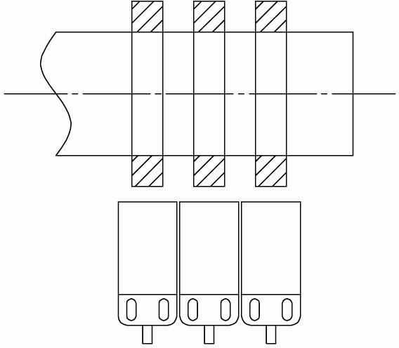 Encoding method of battery pole piece forming machine