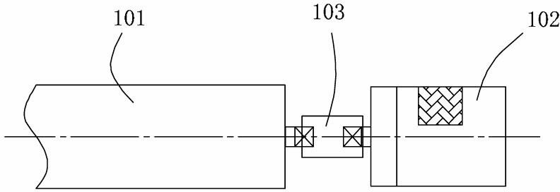 Encoding method of battery pole piece forming machine
