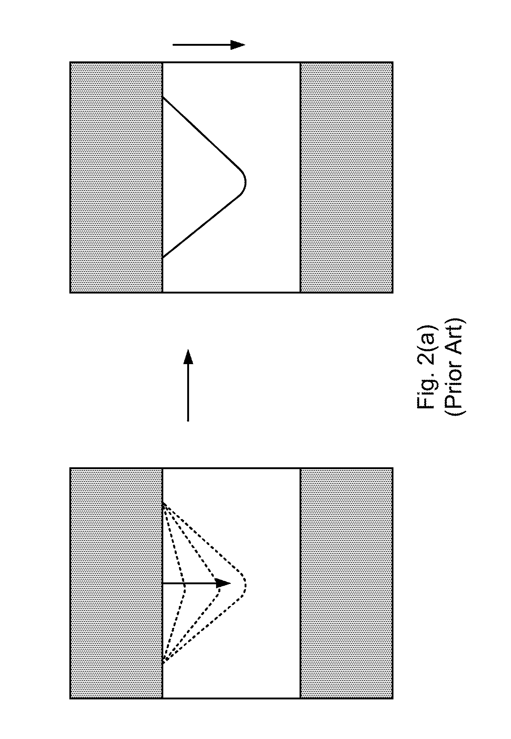 Conductive path in switching material in a resistive random access memory device and control