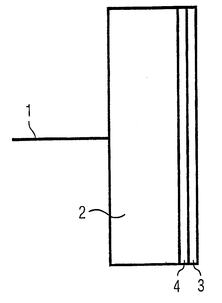Electrode and capacitor provided with said electrode