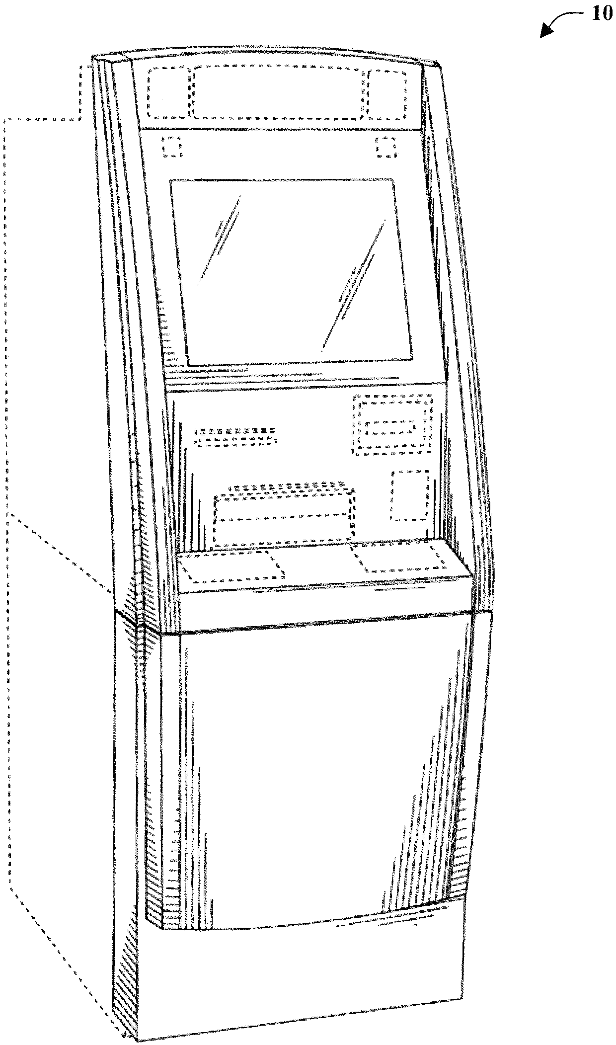 Moveable Platen In Document Handling Systems For An Automated Teller Machine