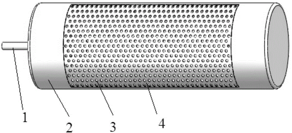 Novel reverse flow type oxygen supply device