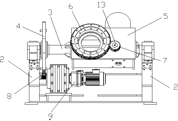 Robot welding device