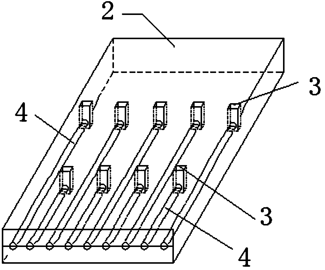 Structure of prefabricated precast concrete retaining wall bottom plate and vertical plate